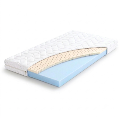 Materac Lateksowo - Piankowy 15 cm – Komfortowy Sen, Średnio Twardy